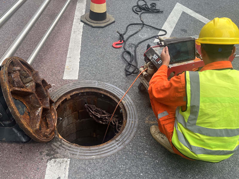 兰园市政管道内窥检测